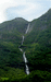 Норвегия. Йосемитский водопад   на железной дороге Фломсбана